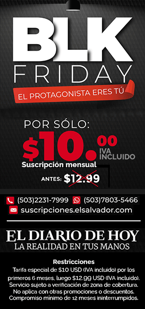 Suscríbete a El Diario de Hoy