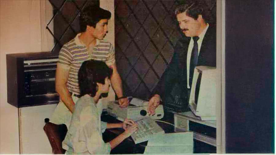 Mecanización de procesos bancarios en Davivienda durante el siglo XX